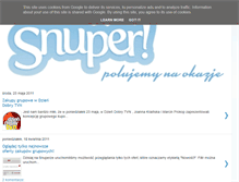 Tablet Screenshot of blog.snuper.pl